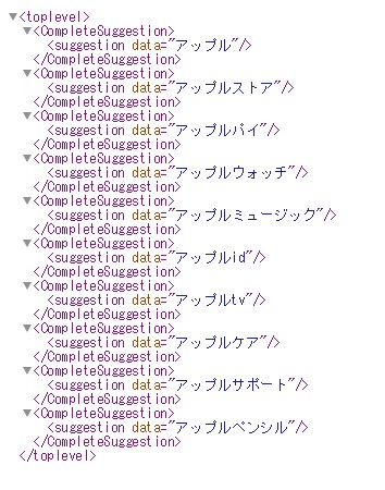 JSoupを利用したGoogle検索サジェスト取得プログラム