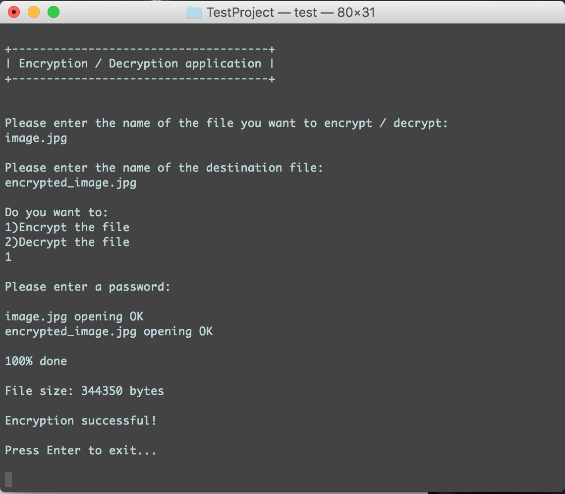 File Encryption & Decryption