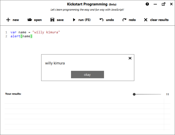 Kickstart Programming