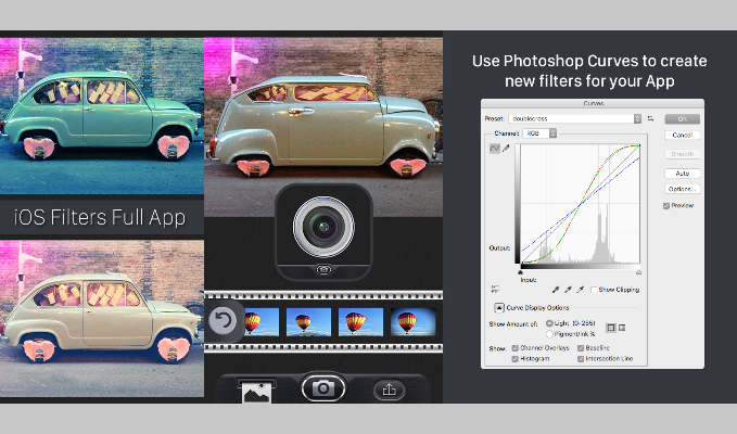 iOS Filters Camera App Universal with AdMob Banner