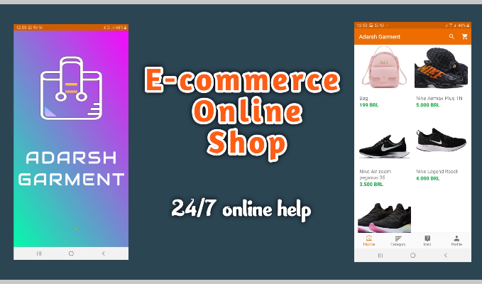 E commerce shop