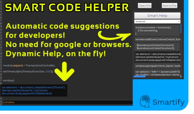 Smart Code Helper AUTOMATIC code Suggestions