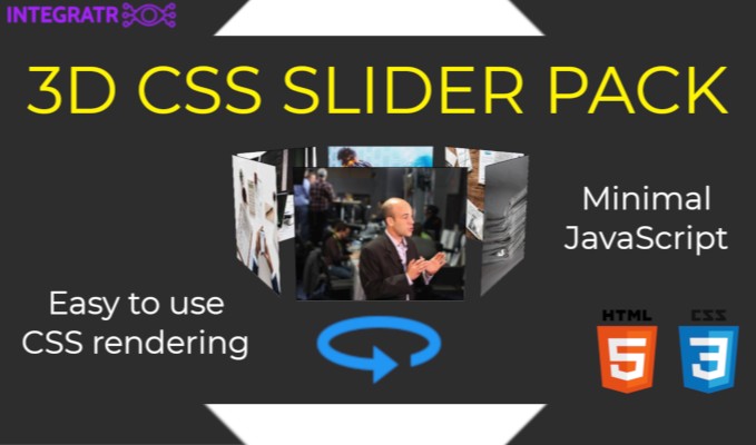 3D CSS Pack 1 Slider Pack