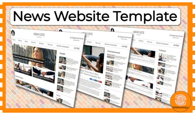 News Website Template