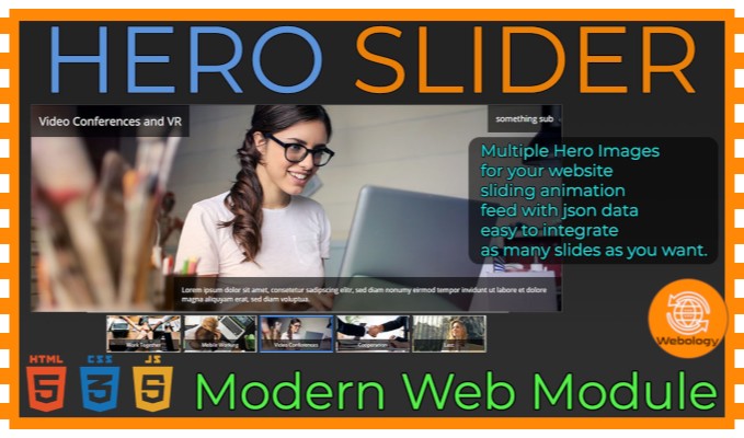 Hero Slider Web Module