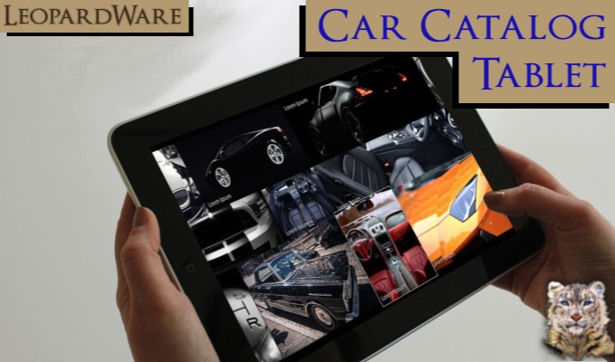 Car Item Catalog Layout