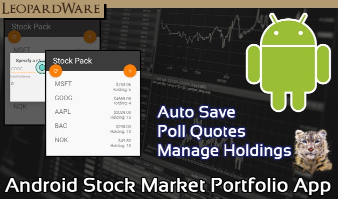 Android Stock Portfolio App