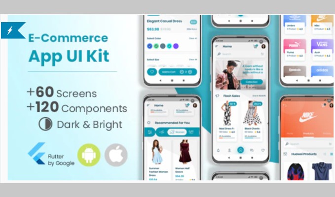 E Commerce Flutter App UI Kit