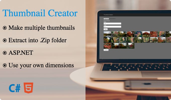 Thumbnail creator ASP NET