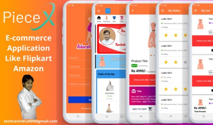 E commerce Application Like Flipkart Amazon