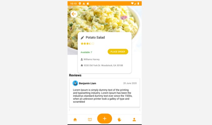 Online Food Delivery App