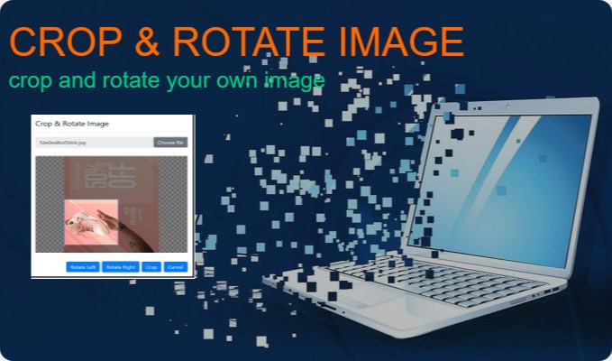 Crop and Rotate Image