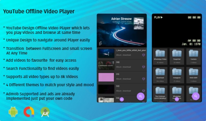 Video Player For Android YouTube Offline