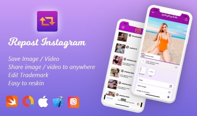 Repost Save Instagram Image Video Story latest version June 2020