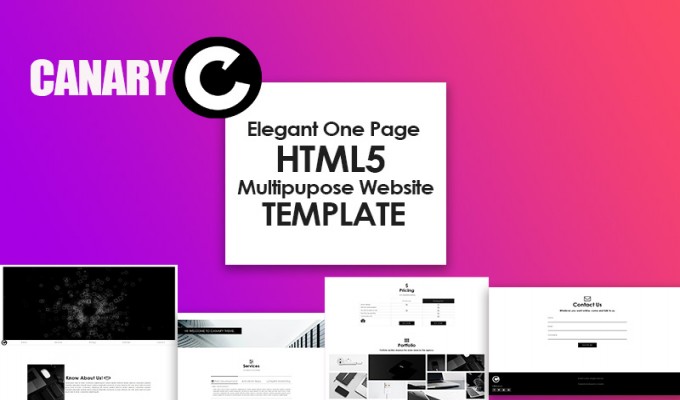 Canary HTML Responsive Multi Purpose Web Template