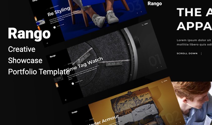 Rango Creative Showcase Portfolio Template