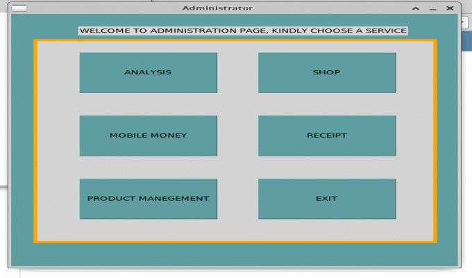 Python Shop Management System