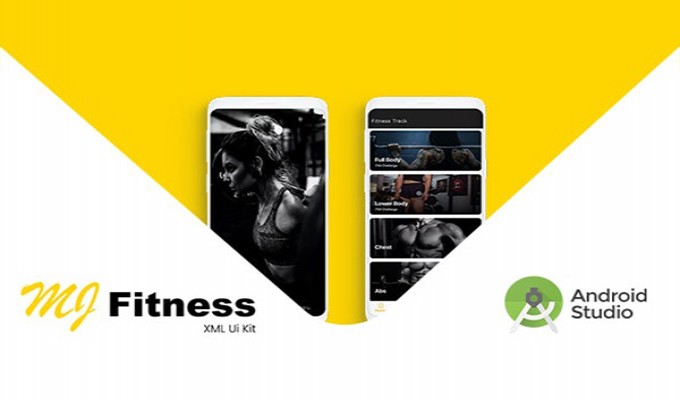 MJ Fitness Android UI Kit