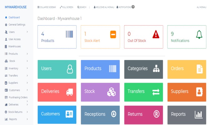 Warehouse Management System WMS V1 3