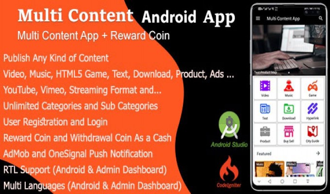 Multi Content Android App