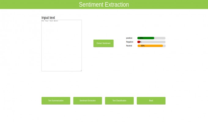 NLP Tasks with Bert Model sentiment extraction text summarisation topic classification Python3