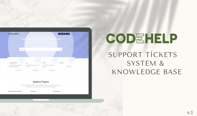 CodeHelp Support Tickets System