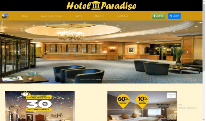 Simple Hotel Booking System