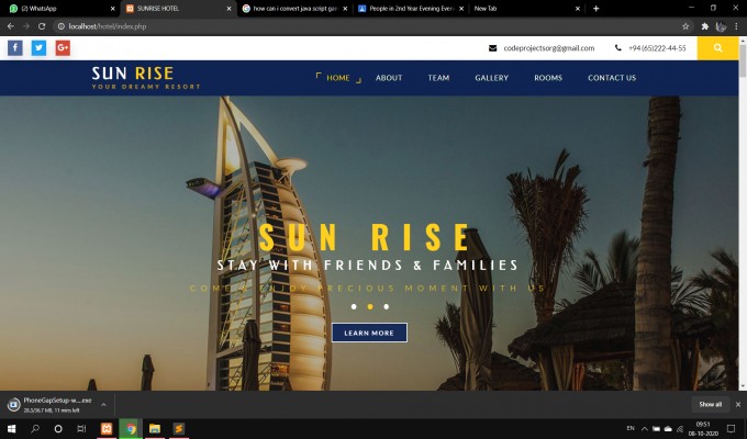 Hotel Booking Website