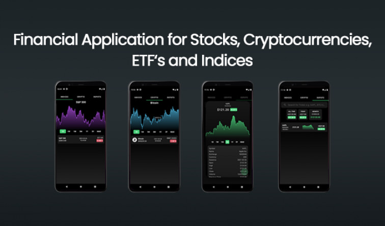 Stock Market and Cryptocurrency Application