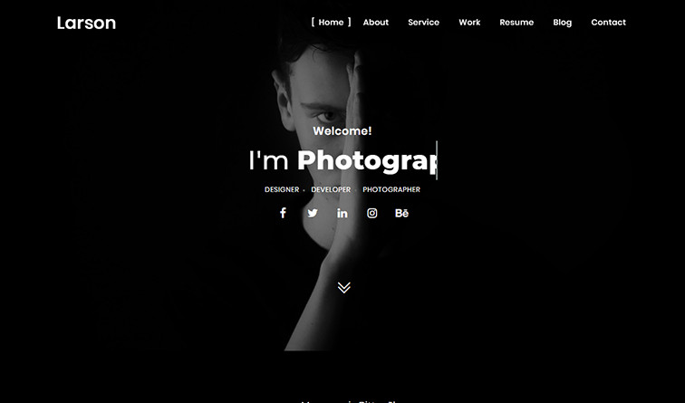 Personal Portfolio HTML5 Website Template