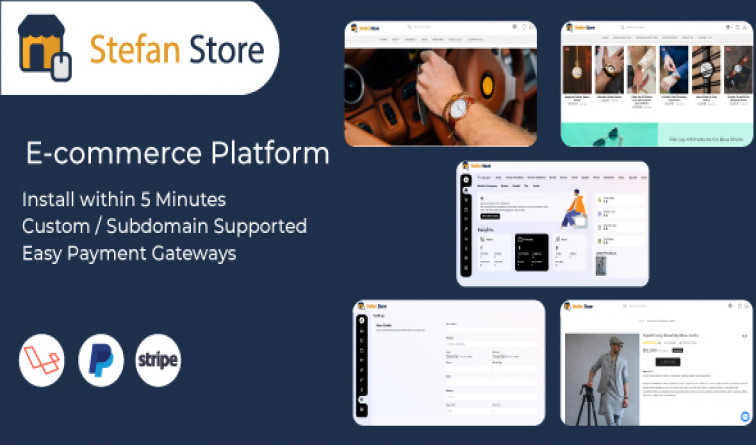 Stefan Store Ecommerce Shopping Platform