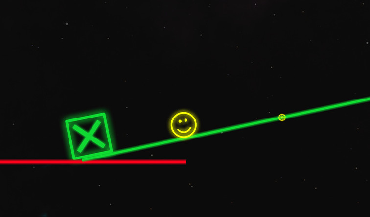 Neon Yellow Ball Physics Based Puzzle Platformer Game With AdMob Ads