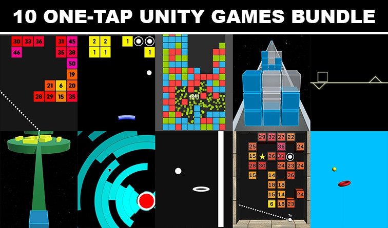 10 One Tap Unity Games Bundle