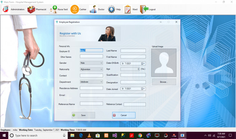 Hospital Management software