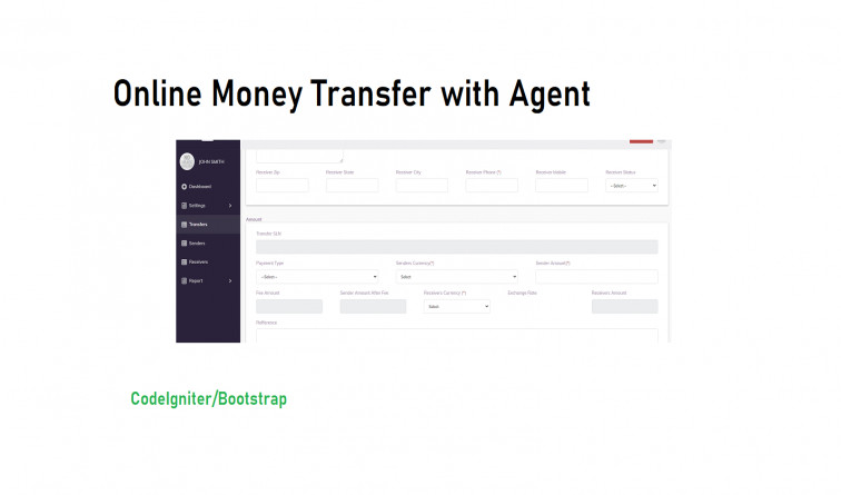 Online Money Transfer with Agent