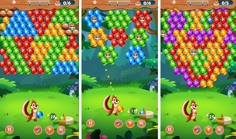 Forest Bubble Shooter 2 Unity Game Source Code Rangii Studio