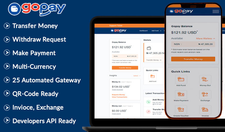 Gopay Digital Wallet