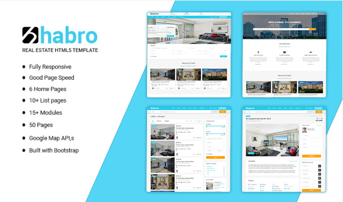 Habro HTML 5 Real estate Template