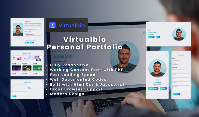 VirtualBio Personal Portfolio