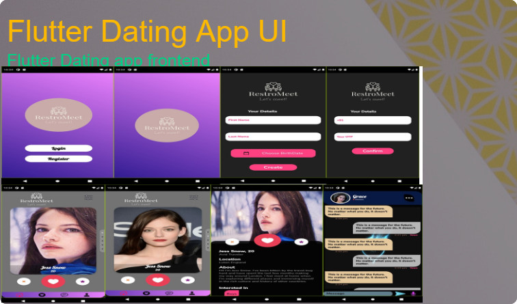 Flutter Dating App UI