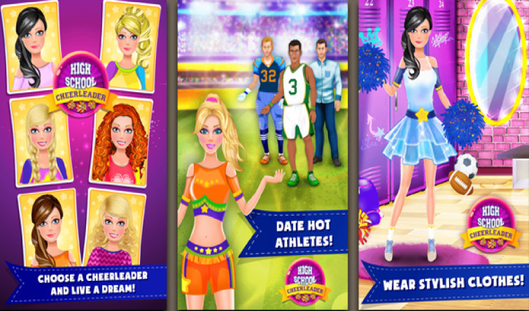 High School Cheerleader Dress up