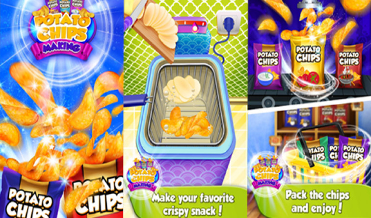 Potato Chips Maker Game