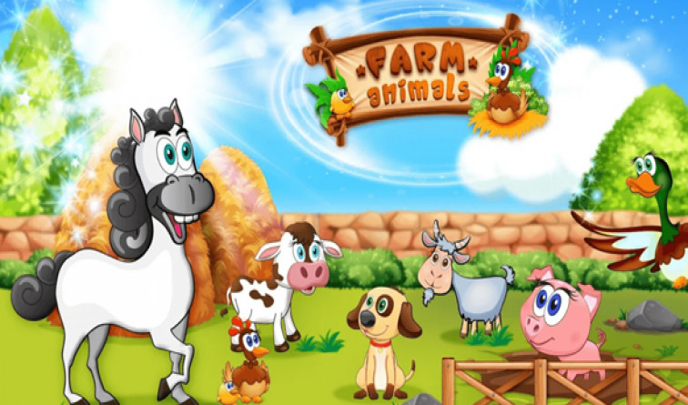 Learning Farm Animals Educational Games For Kids