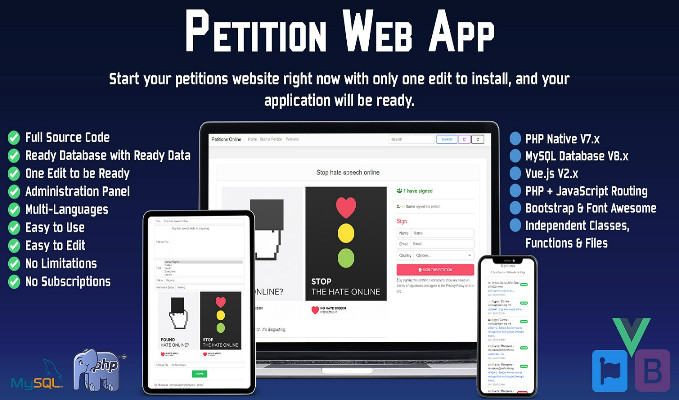 Petition Web App