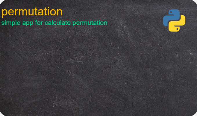 calculate permutation