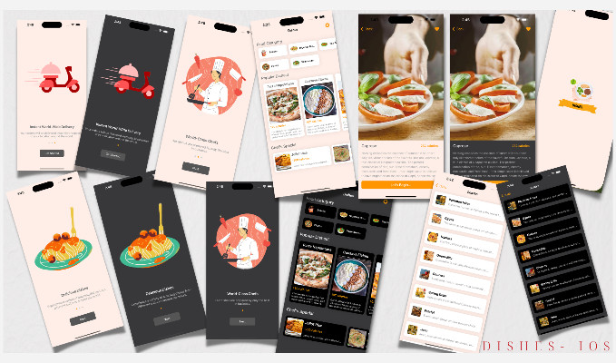 iOS App Dishes