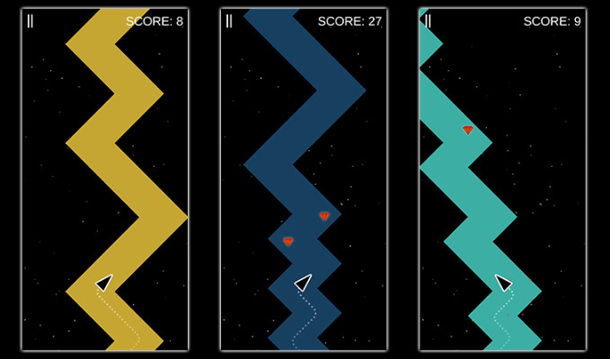 Zig Zag Unity Game For Android And iOS