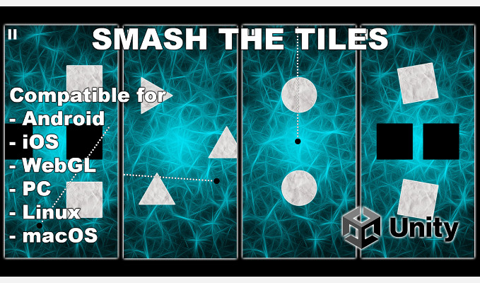 Smash The Tiles Unity Hyper Casual Game Source Code