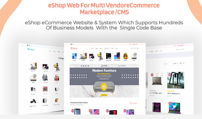 Multivendor Online Shopping Ecommerce Website