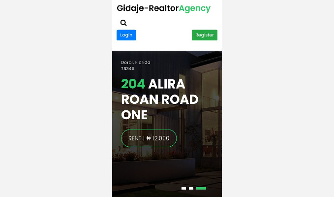 Modern Real Estate Web Application